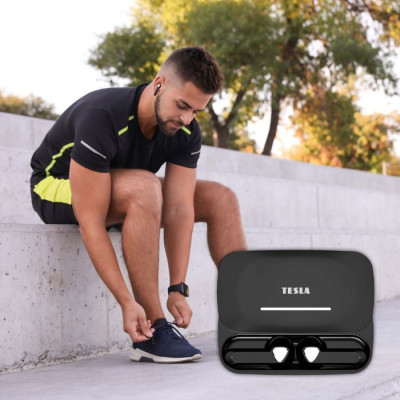 TESLA Sound EB20 Bluetooth austiņas Black TESLA Sound EB20 Bluetooth austiņas Black