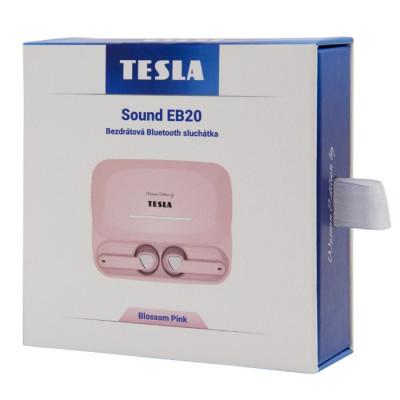 TESLA Sound EB20 Bluetooth austiņas Blossom pink TESLA Sound EB20 Bluetooth austiņas Blossom pink
