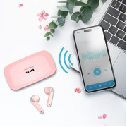 TESLA Sound EB20 Bluetooth austiņas Blossom pink
