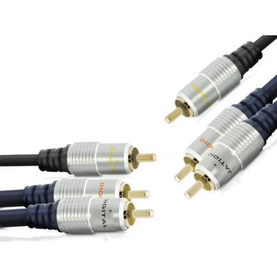 Savienotājvads 3RCA x 3RCA 1.5m Savienotājvads 3RCA x 3RCA 1.5m