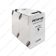 Kabelis UTP CAT5 305m rullis Amiko
