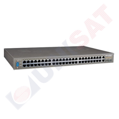 Tīkla slēdzis TP-Link TL-SL3452 48+4G Gigabit-Uplink M Switch Tīkla slēdzis TP-Link TL-SL3452 48+4G Gigabit-Uplink M Switch