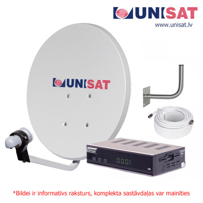 SAT komplekts FTA1 bezmaksas kanāliem SAT komplekts FTA1 bezmaksas kanāliem