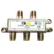 TV signāla dalītājs 1/4 S774 (5-1000 MHz)
