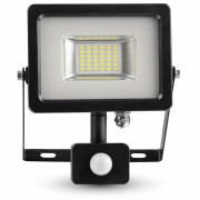 LED prožektors 20W ar sensoru VTAC