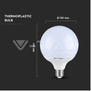 LED spuldze 13W G120 VTAC Dimmable