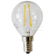 LED spuldze 2W Filament E14 P45 2700K VTAC