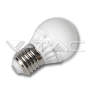LED spuldze 4W E27 G45 2700K VTAC