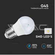 LED spuldze 4W E27 G45 4500K VTAC