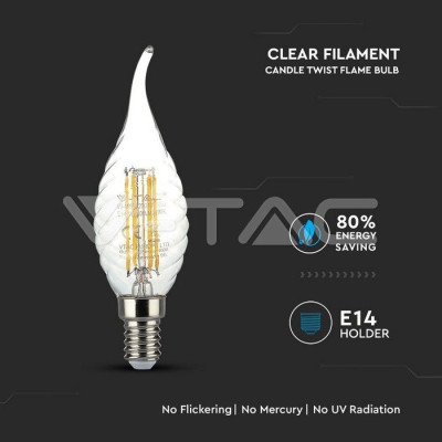 LED spuldze 4W VTAC LED LED spuldze 4W VTAC LED