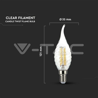 LED spuldze 4W VTAC LED LED spuldze 4W VTAC LED