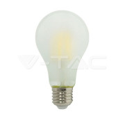 LED spuldze 6W Filament E27 A60 Frost Cover 2700K VTAC