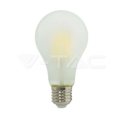 LED spuldze 6W Filament E27 A60 Frost Cover 2700K VTAC LED spuldze 6W Filament E27 A60 Frost Cover 2700K VTAC