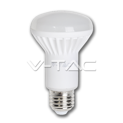 LED spuldze 8W E27 R63 2700K VTAC LED spuldze 8W E27 R63 2700K VTAC