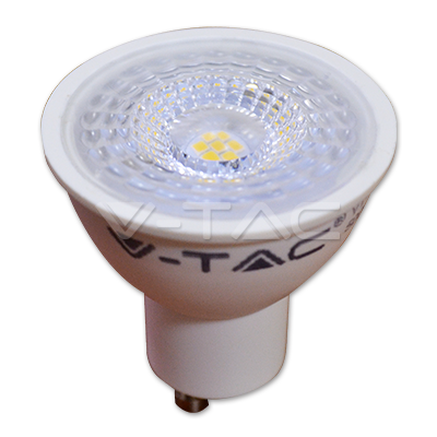 LED spuldze 7W GU10 silta gaisma V-TAC LED spuldze 7W GU10 silta gaisma V-TAC