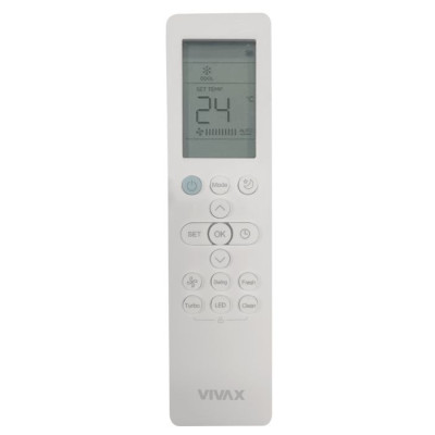 Gaisa kondicionieris VIVAX wall R+ design ACP-12CH35AERI/I+ silver Gaisa kondicionieris VIVAX wall R+ design ACP-12CH35AERI/I+ silver