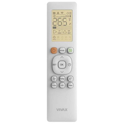 Kasešu bloks VIVAX cassette ACP-09CCIFM25AERI2+PANEL Kasešu bloks VIVAX cassette ACP-09CCIFM25AERI2+PANEL
