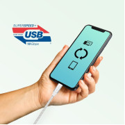 Tesla kabelis USB-C/USB-C 100W 1m