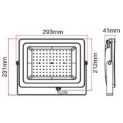 V-TAC 100W SMD Slim Flood light 4500K