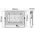 V-TAC 100W SMD Slim Flood light 4500K V-TAC 100W SMD Slim Flood light 4500K