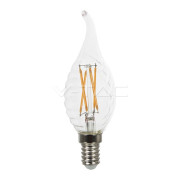 LED spuldze 4W E14 VTAC 2700