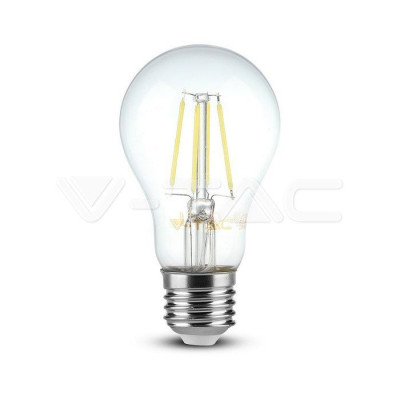 LED spuldze 4W E27 A60 4000K VTAC LED spuldze 4W E27 A60 4000K VTAC