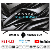LED televizors Zehnder TV-431 FHD Smart 43 collas