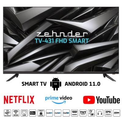 LED televizors Zehnder TV-431 FHD Smart 43 collas LED televizors Zehnder TV-431 FHD Smart 43 collas