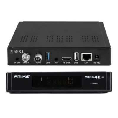 Satelīta uztvērējs Amiko Viper 4K V40 Combo Satelīta uztvērējs Amiko Viper 4K V40 Combo