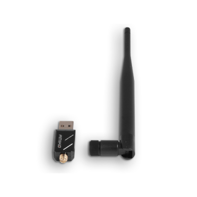 Tīkla adapteris Amiko WLN-881 Wi-Fi Stick(GWF-3S5T) Tīkla adapteris Amiko WLN-881 Wi-Fi Stick(GWF-3S5T)