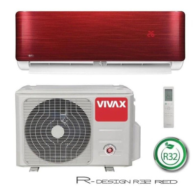 Siltumsūknis R-Design ACP-12CH35AERI red Siltumsūknis R-Design ACP-12CH35AERI red