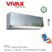 Siltumsūknis R-Design ACP-12CH35AERI silver mirror