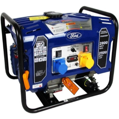 Benzīna ģenerators FORD Open Frame 3500W Manual Benzīna ģenerators FORD Open Frame 3500W Manual