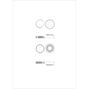 Adapteris Danfoss RAV un RAVL vārstiem (014G0250)