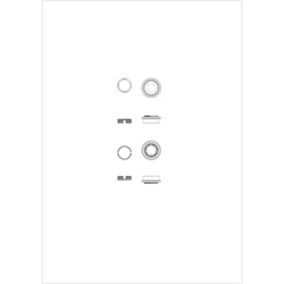 Adapteris Danfoss RAV un RAVL vārstiem (014G0250) Adapteris Danfoss RAV un RAVL vārstiem (014G0250)