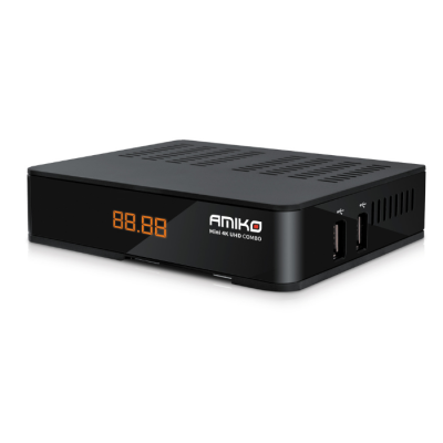 Satelīta uztvērējs Amiko Mini Combo 4K UHD Satelīta uztvērējs Amiko Mini Combo 4K UHD
