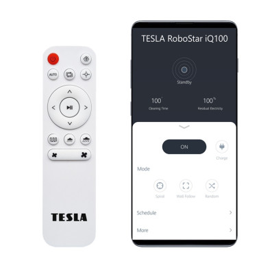 Putekļu sūcējs Tesla RoboStar iQ100 balts Putekļu sūcējs Tesla RoboStar iQ100 balts