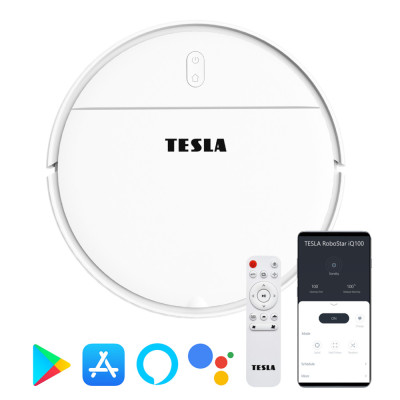 Putekļu sūcējs Tesla RoboStar iQ100 balts Putekļu sūcējs Tesla RoboStar iQ100 balts